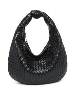 Jen & Co. Valentina Woven Black