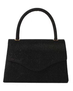 Nima Ladies Evening Handbag Black