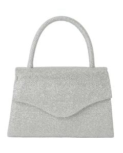 Nima Ladies Evening Handbag Silver