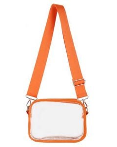 Nima See Through Crossbody Orange