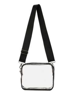 Nima See Through Crossbody Black