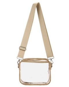 Nima See Through Crossbody Gold