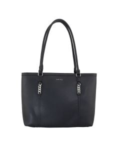 Ellen Tracy Chain Hobo Black