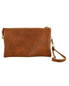 Jen & Co. Riley Wristlet Brown