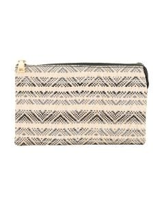 Jen & Co. Riley Wristlet Black Grey