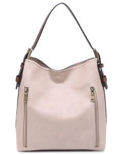 Jen & Co. Alexa 2 In 1 Hobo Beige