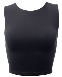 Blu Pepper Sleeveless Top Black