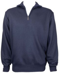 Stillwater Supply Co. Men's 1/4 Zip Sweater Navy