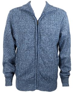 I5 Apparel M Fullzip Sweater Denim
