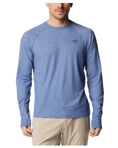 Columbia Sportswear PFG Uncharted Knit Long Sleeve Bluebell