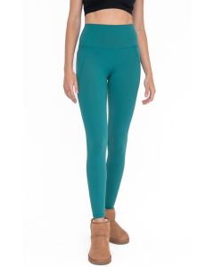 Mono B Pocket Leggings Blue Palm