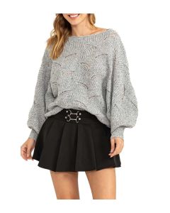 Hyfve Trustworthy Dolman Sweater Grey