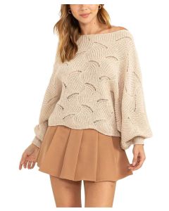 Hyfve Trustworthy Dolman Sweater Ecru