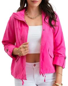 Blu Pepper Ls Jacket Fushia