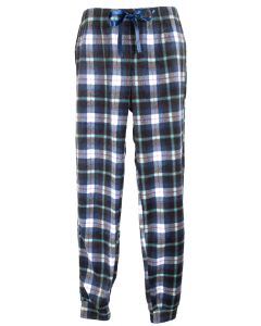 Stillwater Supply Co. Ladies Pull-On Fleece Jogger Navy Plaid