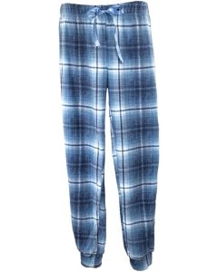 Stillwater Supply Co. Ladies Pull-On Fleece Jogger Blue Plaid