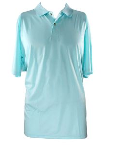 Stillwater Supply Co. Performance Polo Aqua