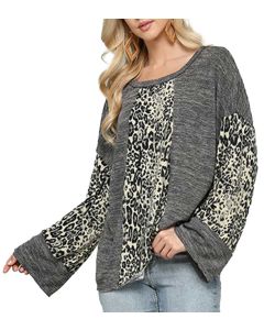 GiGiO Ls Mix Animal Tunic Charcoal