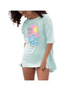Simply Southern Boxy Happy T-Shirt Splash