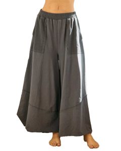 Oddi Wide Leg Pants Charcoal