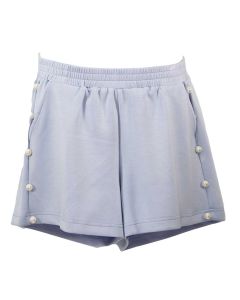 Why Dress Pearl Shorts Chambray