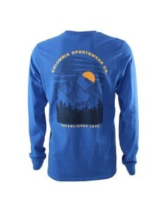 Columbia Sportswear Americana Mountain T-Shirt Vivid Blue