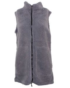 Stillwater Supply Co. Ladies Long Vest Charcoal