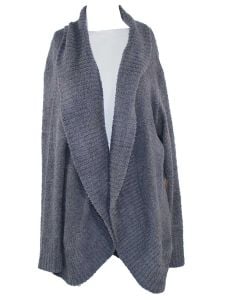 Stillwater Supply Co. Ladies Softy Sweater Cardigan Charcoal