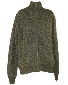 Stillwater Supply Co. Men's Full Zip Sweater Green