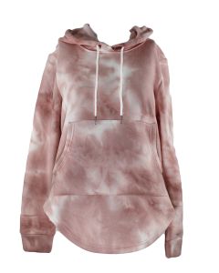 Stillwater Supply Co. Ladies Tie Dye Hooded Tunic Pink Combo