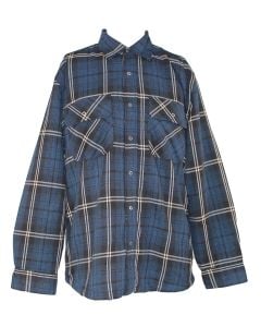 Stillwater Supply Co. Men's Shirt with Fur Lining Navy