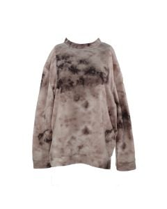 Stillwater Supply Co. Ladies Tie Dye Crew Brown