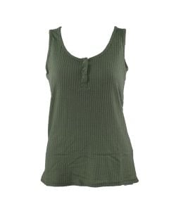 Stillwater Supply Co. Ladies Henley Tank Sage