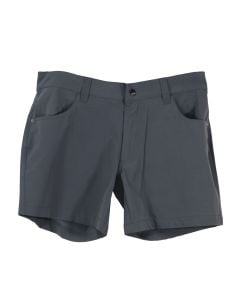 Stillwater Supply Co. Ladies Poly Spandex Short Charcoal