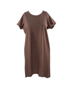 Stillwater Supply Co. Ladies Slub T-Shirt Dress Coffee