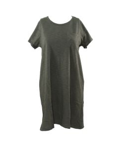 Stillwater Supply Co. Ladies Slub T-Shirt Dress Olive