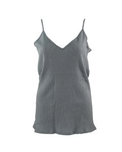 Stillwater Supply Co. Ladies Ribbed Tank Blue