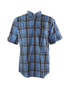 Canyon Guide Men's Plaid Button Up Blue