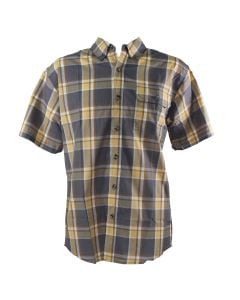 Canyon Guide Men's Plaid Button Up Mustard