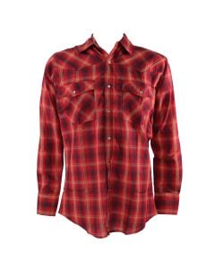 Canyon Guide Men's Plaid Wine Plaid