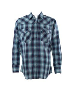 Canyon Guide Men's Plaid Blue Plaid