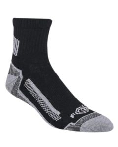 Carhartt Force High Performance 3-Pack Work Quarter Sock Black