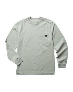 Wolverine Men's Guardian LS Pocket T-Shirt Light Gray Heather