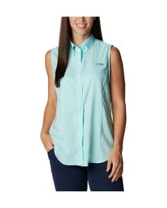 Columbia Sportswear Women's PFG Tamiami Sleeveless Gulf Stream