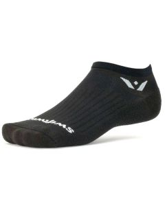 Swiftwick Aspire No Show Socks Black