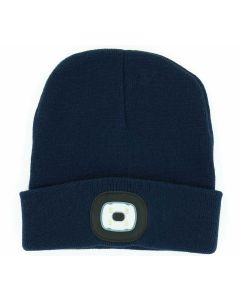 Southeast Marketing Med Led Beanie Navy