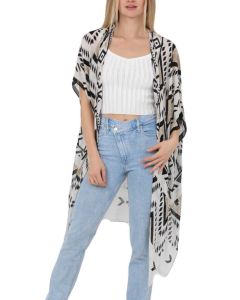 Angie Clothing Kimono Ivory