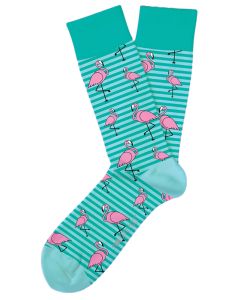 Two Left Feet Women's Funky Flamigo Sock Flamigo