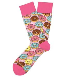 Two Left Feet Men's Go Nuts For Donuts Socks Gonut