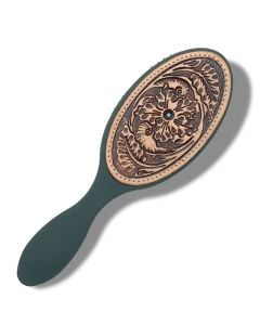 Myra Bag Dalton Canyon Hair Brush Hand Tooled